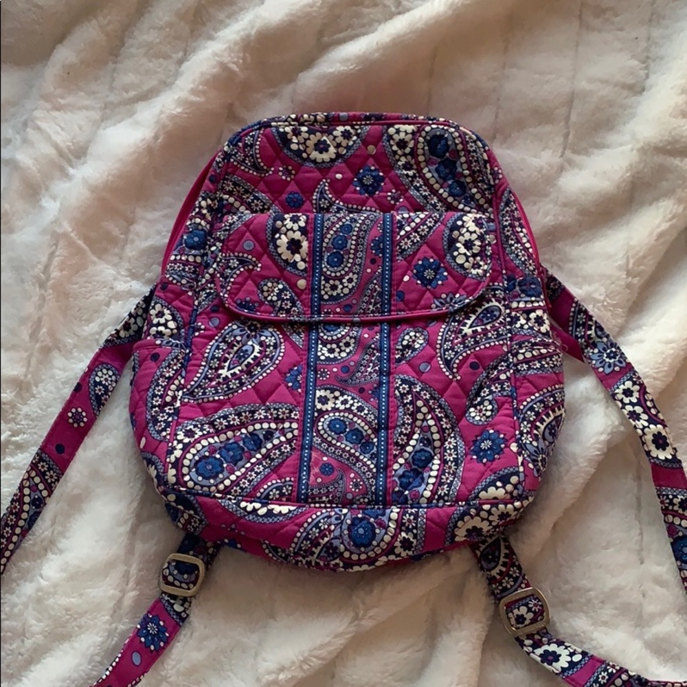 Vera Bradley Mini Backpack and Wallet